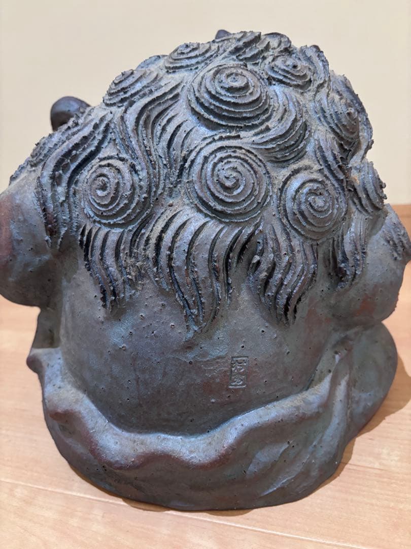 村秀 鬼もひるね 安田瓦 鬼瓦 魔除け