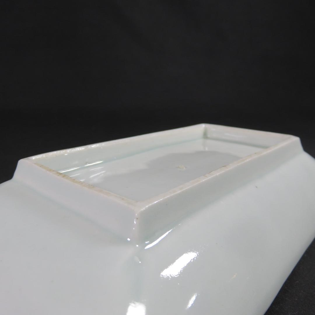 長皿 長角皿 染付 線画 4枚 窯傷 スレ僅か 美品 柳 - メルカリ