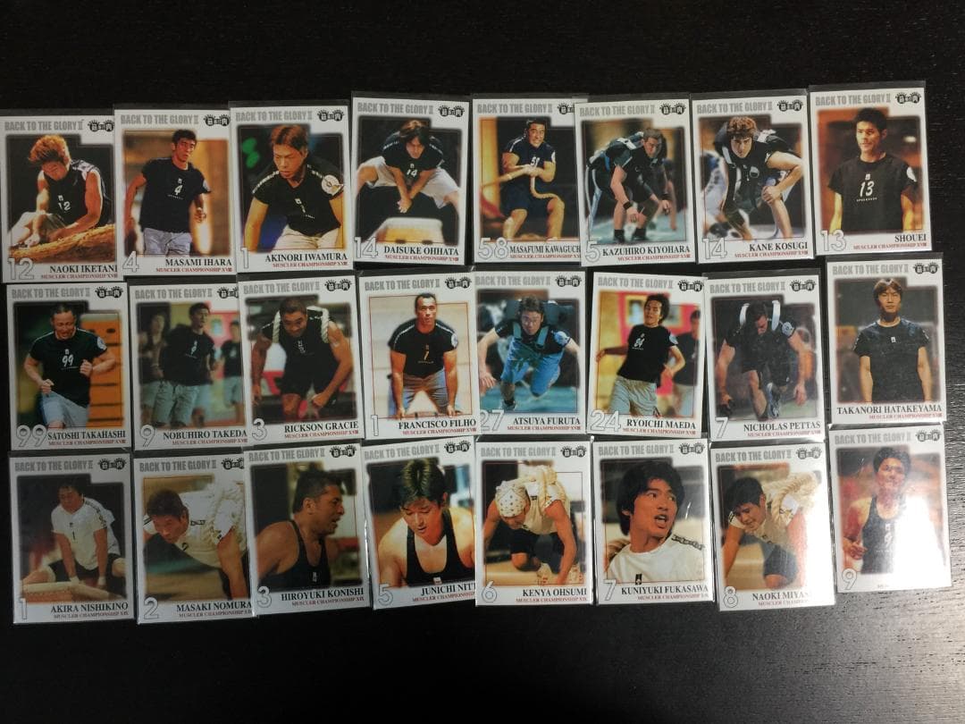 筋肉番付 トレーディングカード BACK TO THE GLORYII