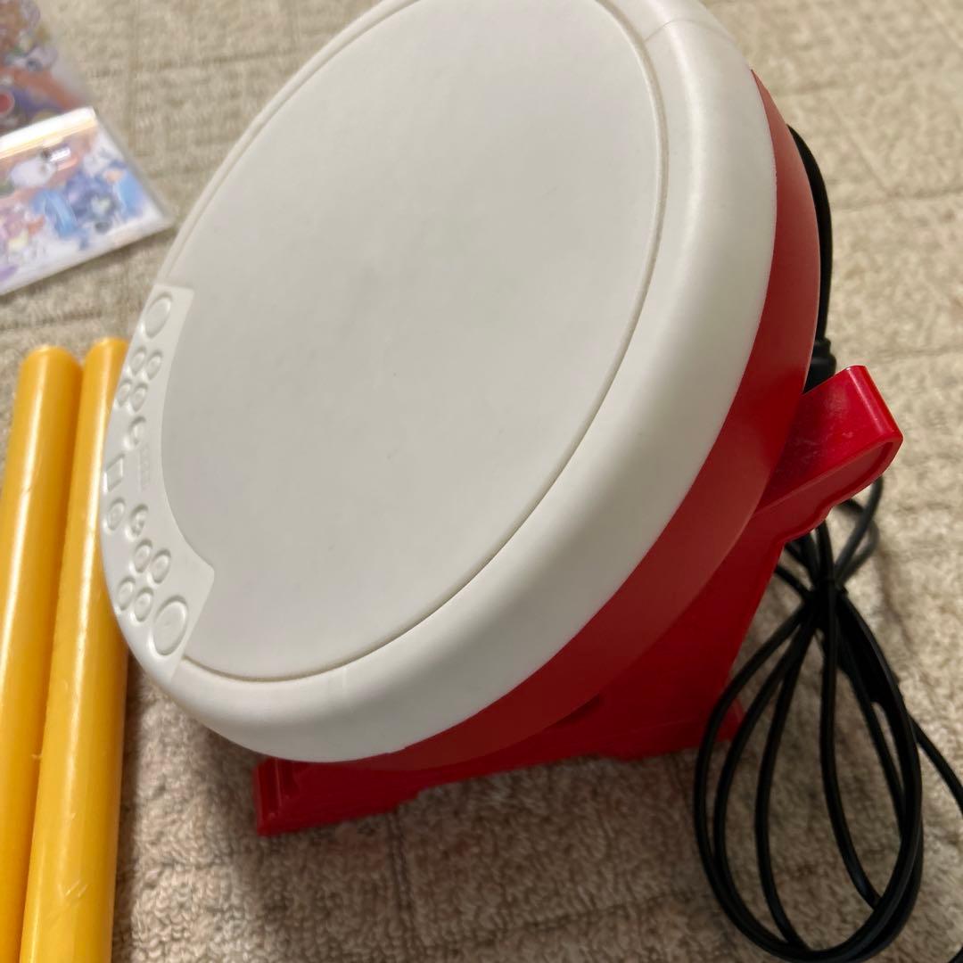 Switch 太鼓の達人 ドンダフルフェスティバル　ソフト＋太鼓とバチ、説明書付