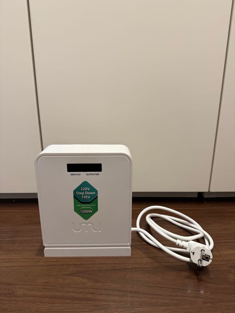 海外旅行駐在必携240V→100V 変圧器 1kVA 日本家電そのまま使用可