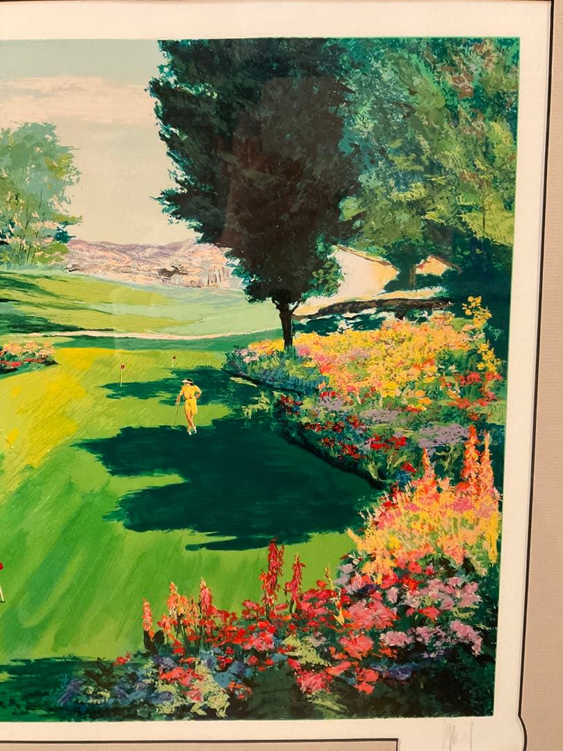 マークキング「パッティング」シルクスクリーン直筆サイン