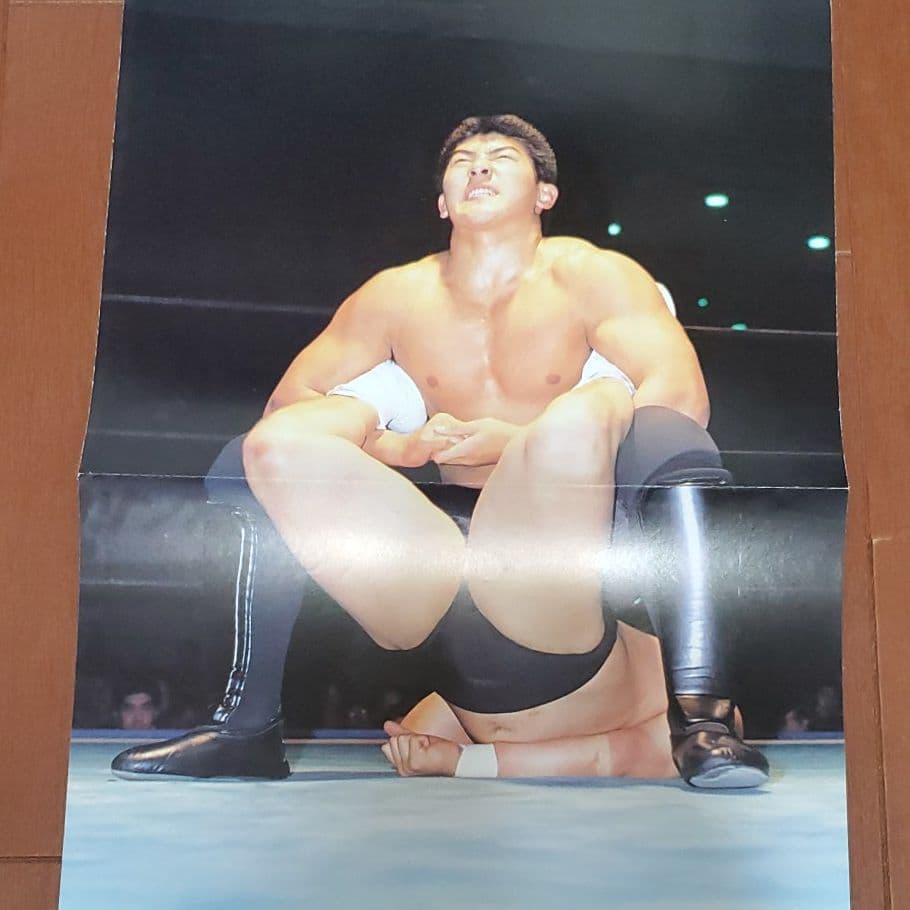 デラックスプロレス 38冊 付録ポスター（ジャンボポスター11枚