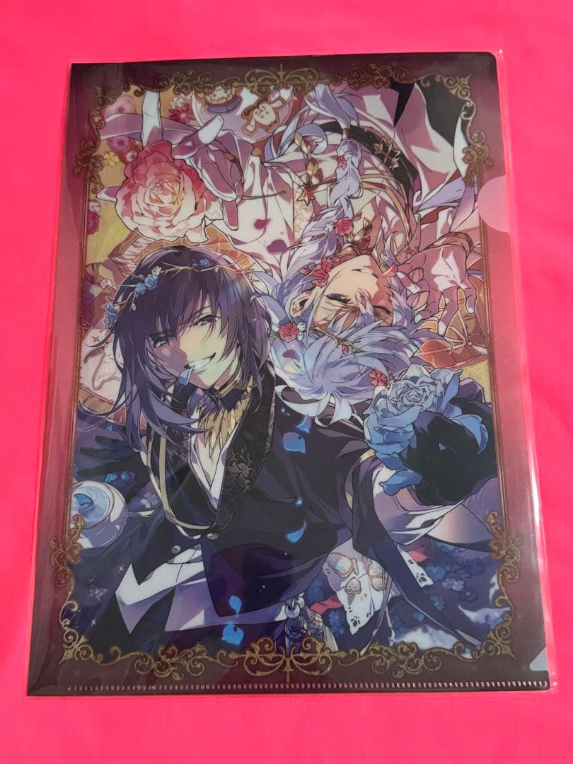 FGO 文房具 クリアファイル】fgo オベロン マーリン クリアファイル