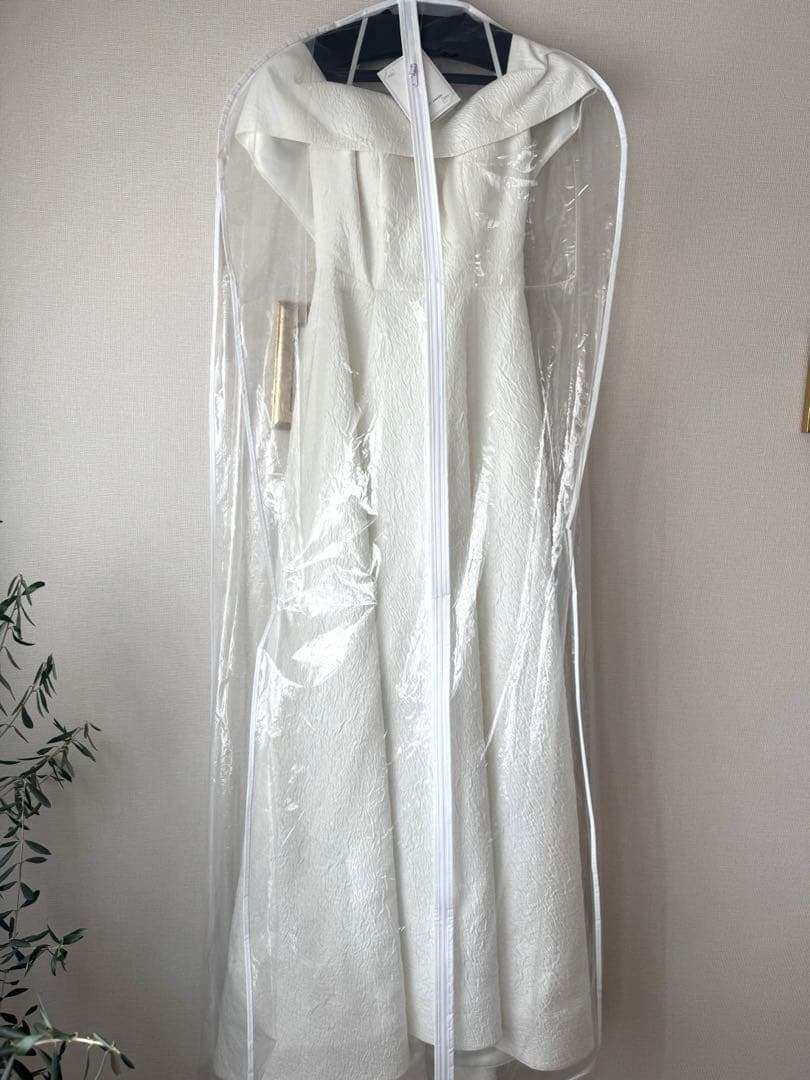 dressproduction オフショルダー ウェディングドレス W277