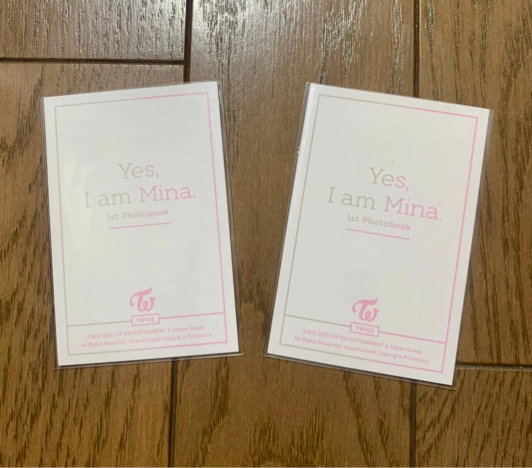 TWICE YES,I am Mina Pink ミナ 写真集 フォトブック