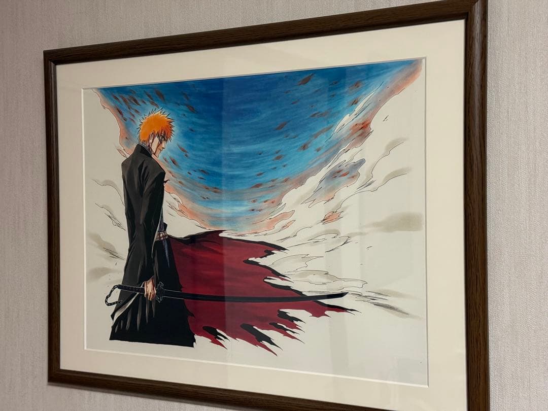 「BLEACH」額装高精細複製原画No.1 (BLEACH EX.) 黒崎一護 BLEACH 額装高精細複製原画 No.1 <BLEACH EX.> 黒崎一護