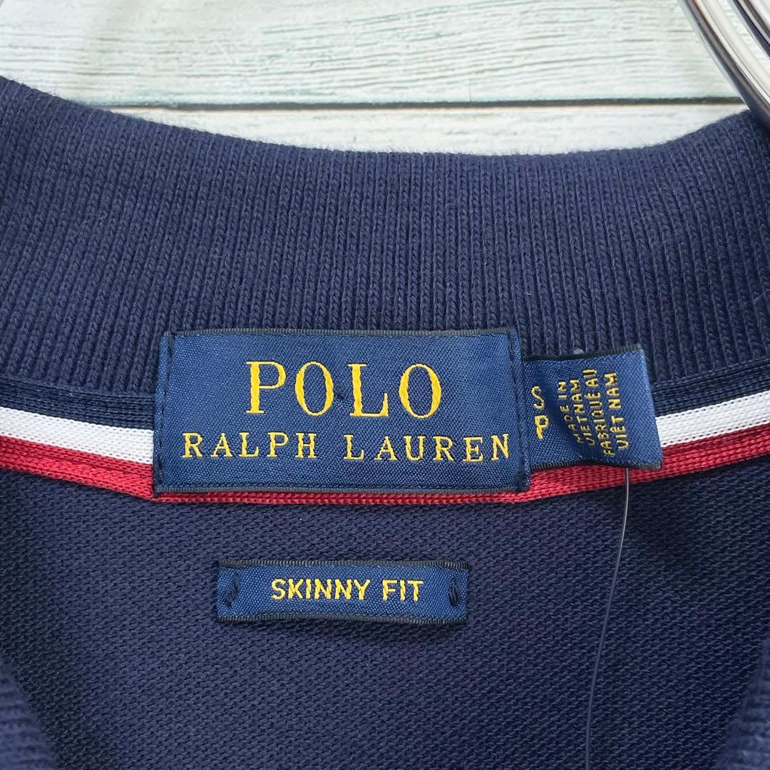 ☆未使用・タグ付☆ポロラルフローレン　半袖ポロシャツ　ビッグポニー　USA国旗