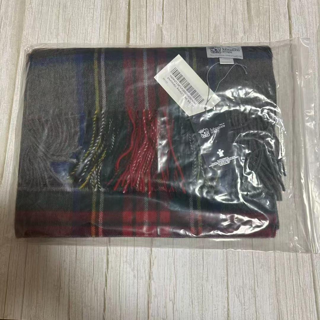 も*み様 JOHNSTONS ジョンストンズ 大判 マフラー グレースチュワート