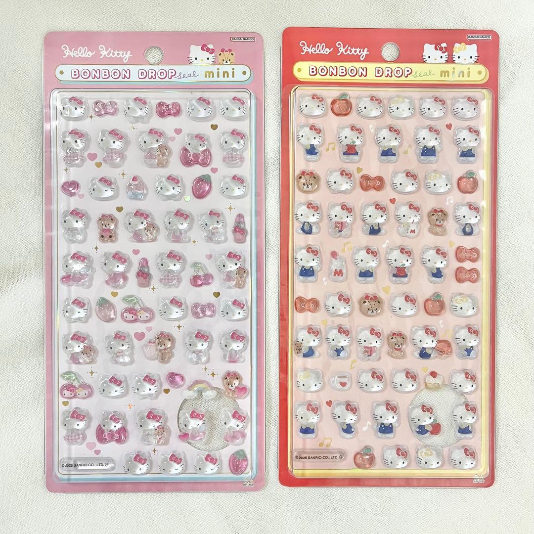 【新品】サンリオ　ボンボンドロップシール mini 正規品　ハローキティ　クロミ