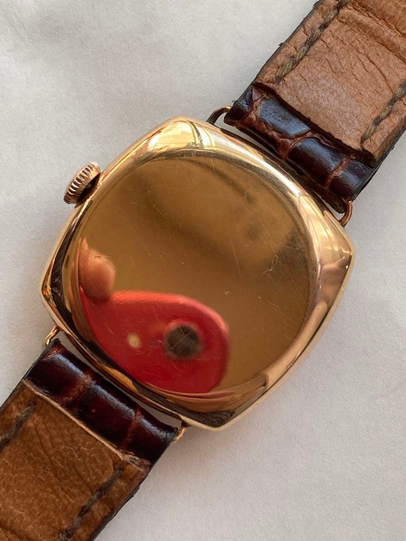 zinzin ロレックス　1930年代 金無垢　メンズ29mm希少 アンティーク