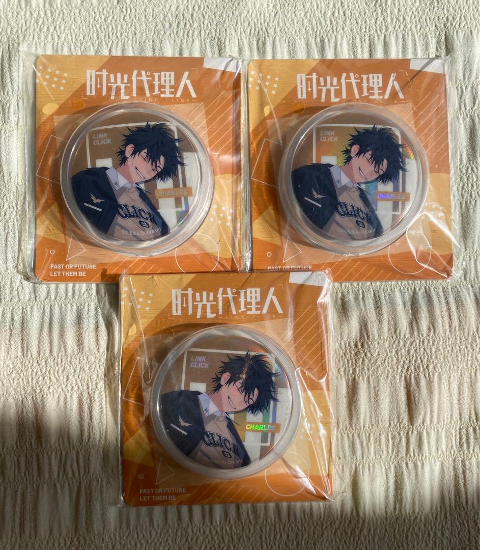 時光代理人 缶バッジ 躍動シリーズ トキ ヒカル - メルカリ