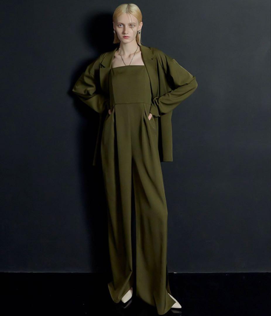 et.UNiVER｜Pratical set up〈Ｌ〉カーキ　エトユニヴェール