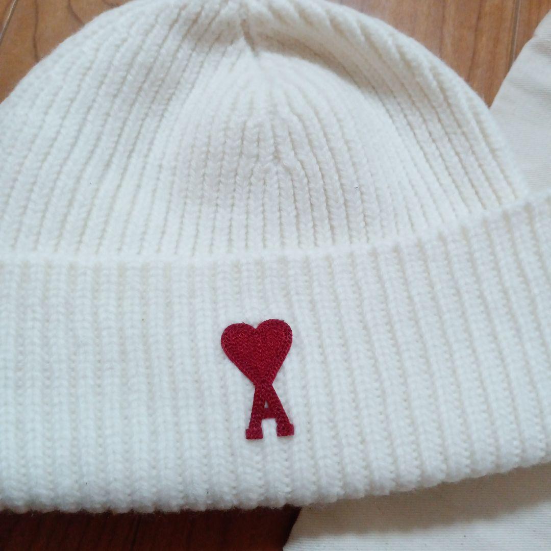 ami アミパリス ニット帽 巾着付き - メルカリ