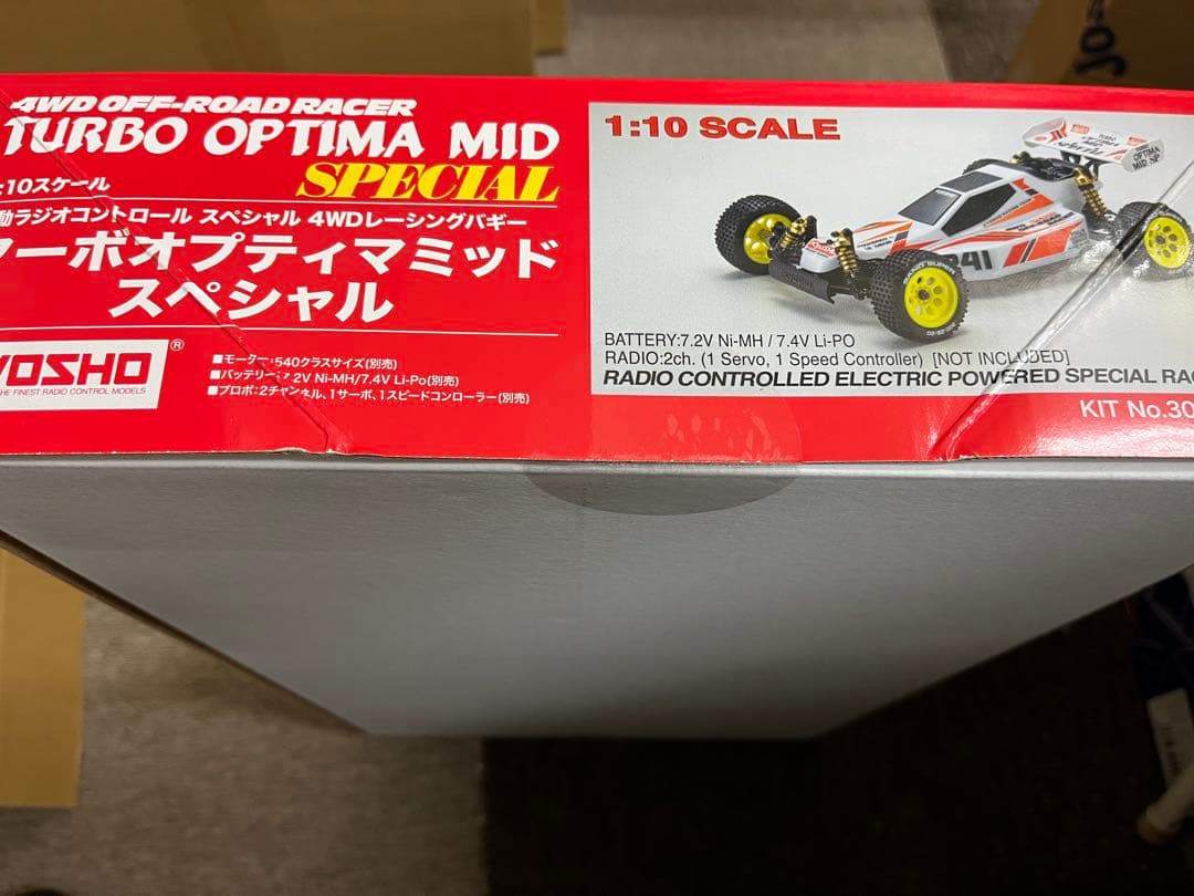ホビーラジコン Kyosho Turbo Optima Mid 1/10