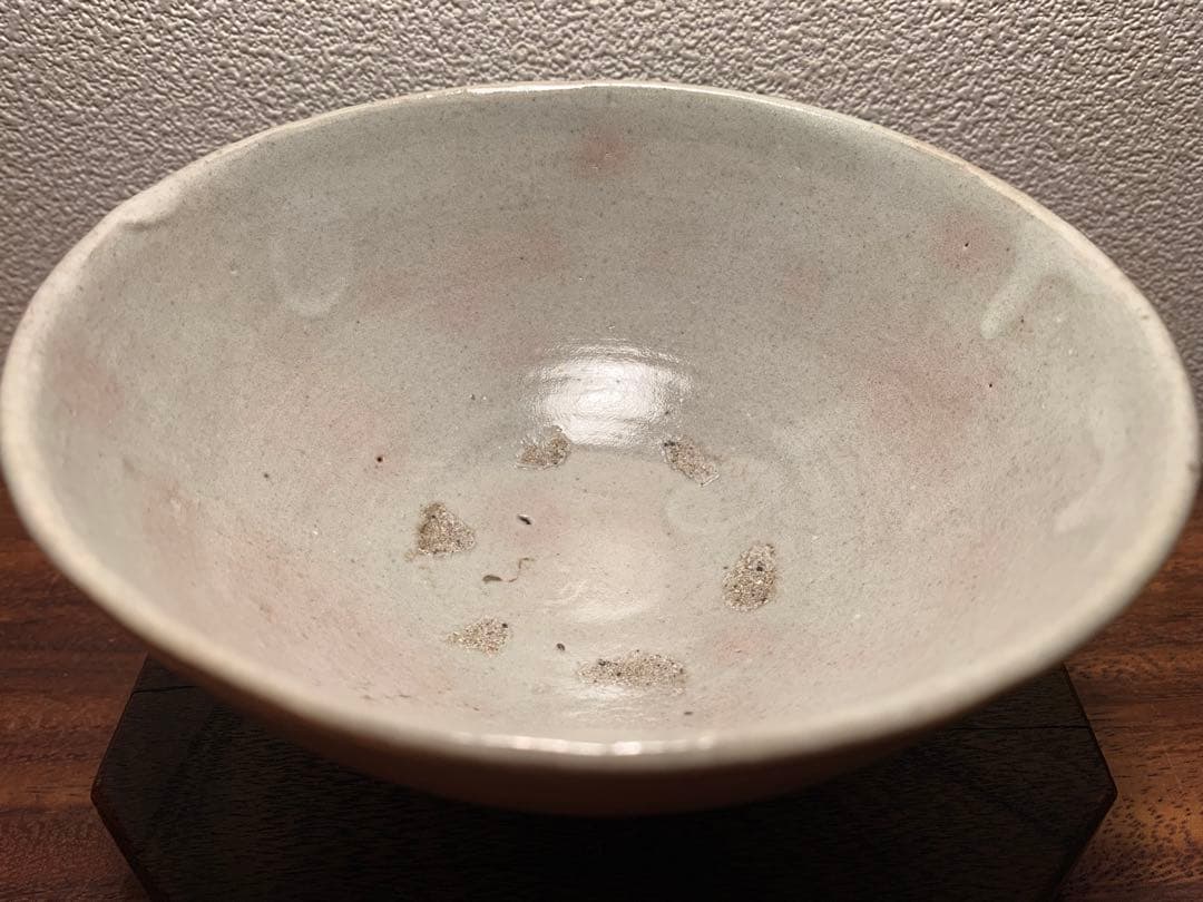 陶芸家 作家物 高見世清光 萩茶碗 萩茶盌 茶碗 抹茶碗 共箱