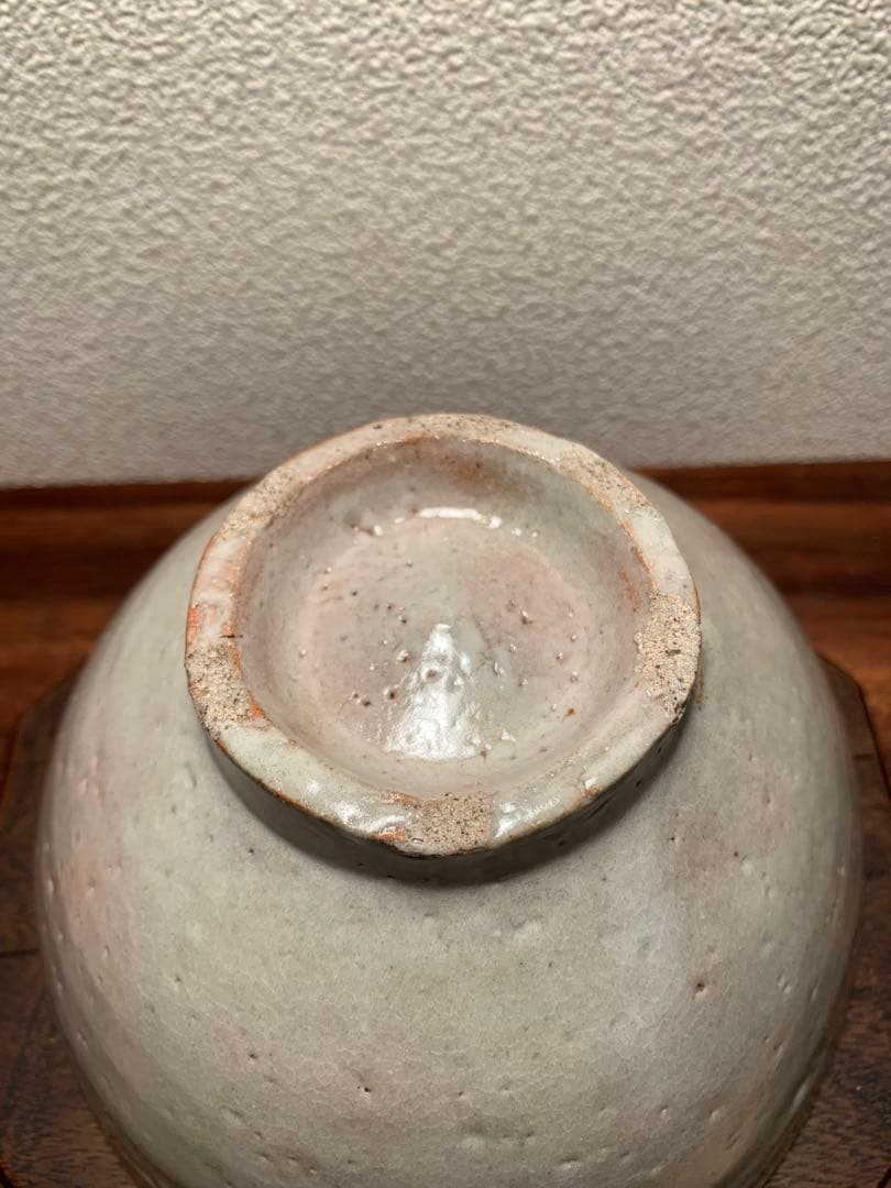 茶道具 青磁平茶碗 龍と鳳凰の図柄 化粧箱入