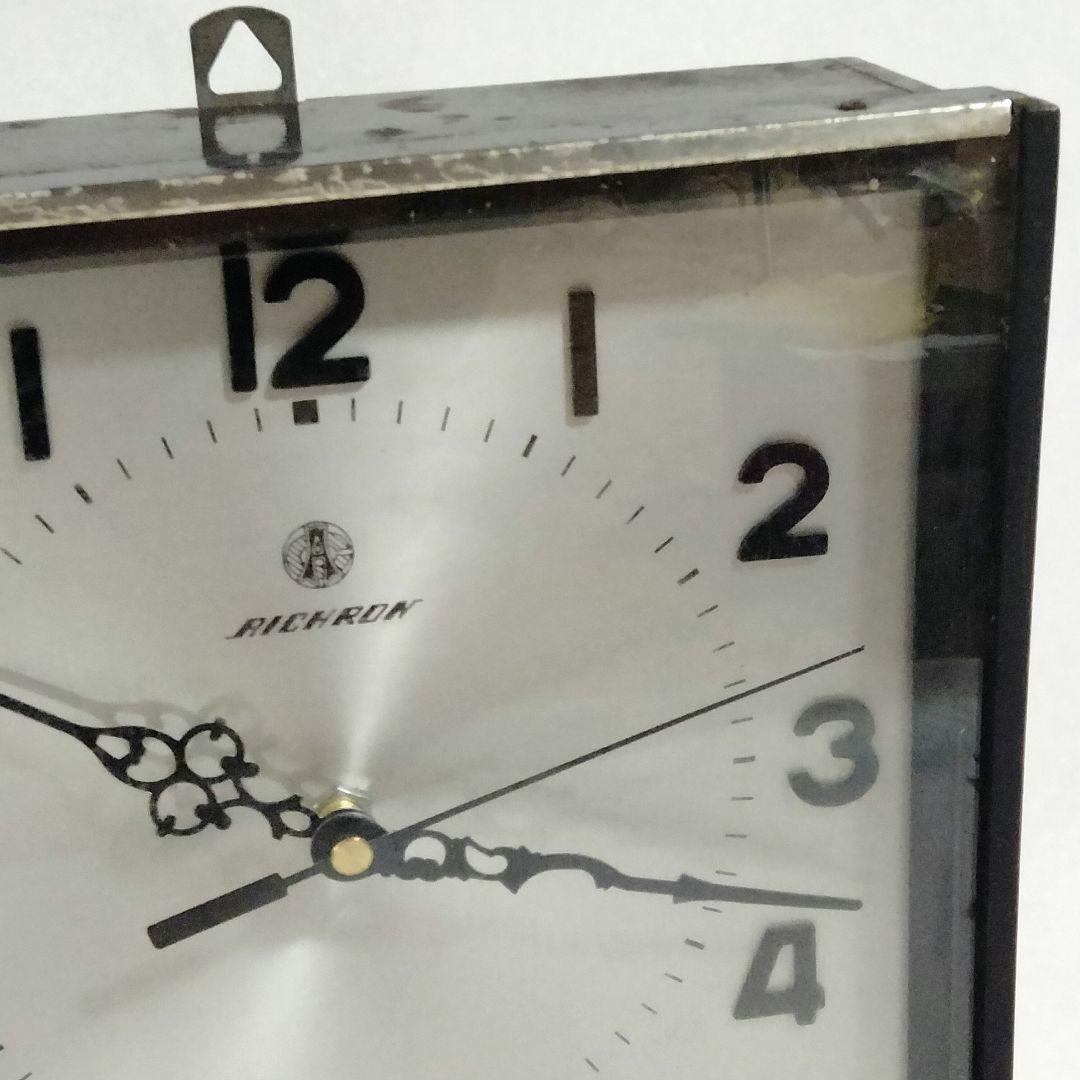 【動作品】愛知時計 掛け時計 振り子時計 昭和レトロ アンティーク レア文字盤