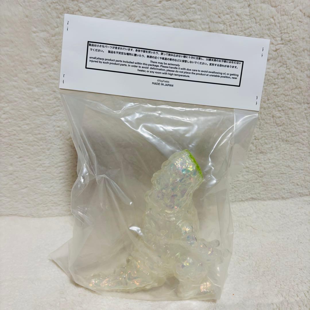 トイフィールズ TOY FIELDS ソフビ ゴーヤ怪獣 クリアーオーロラ
