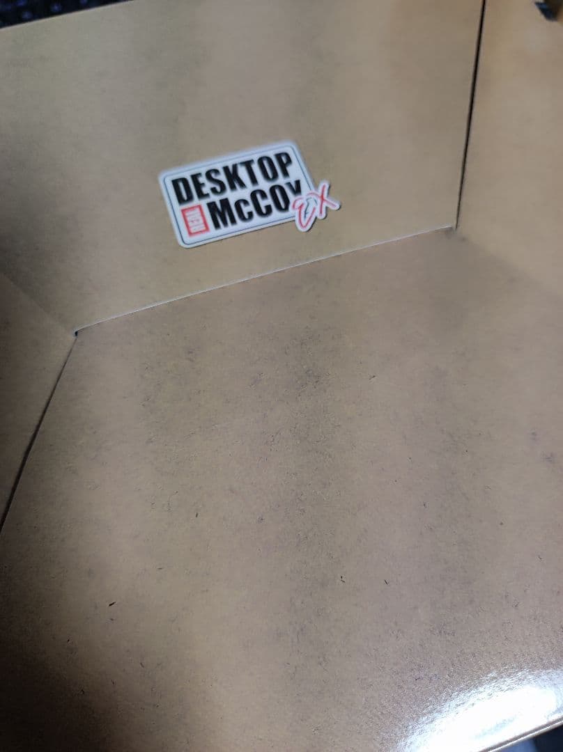 デスクトップリアルマッコイEX 2体セット バイク 二足歩行ロボット