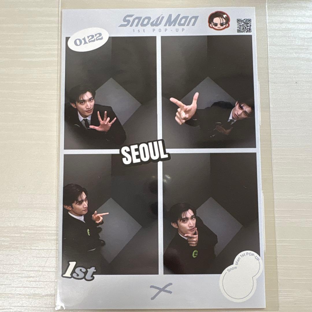 SnowMan ポップアップ プリクラ 向井康二 - メルカリ