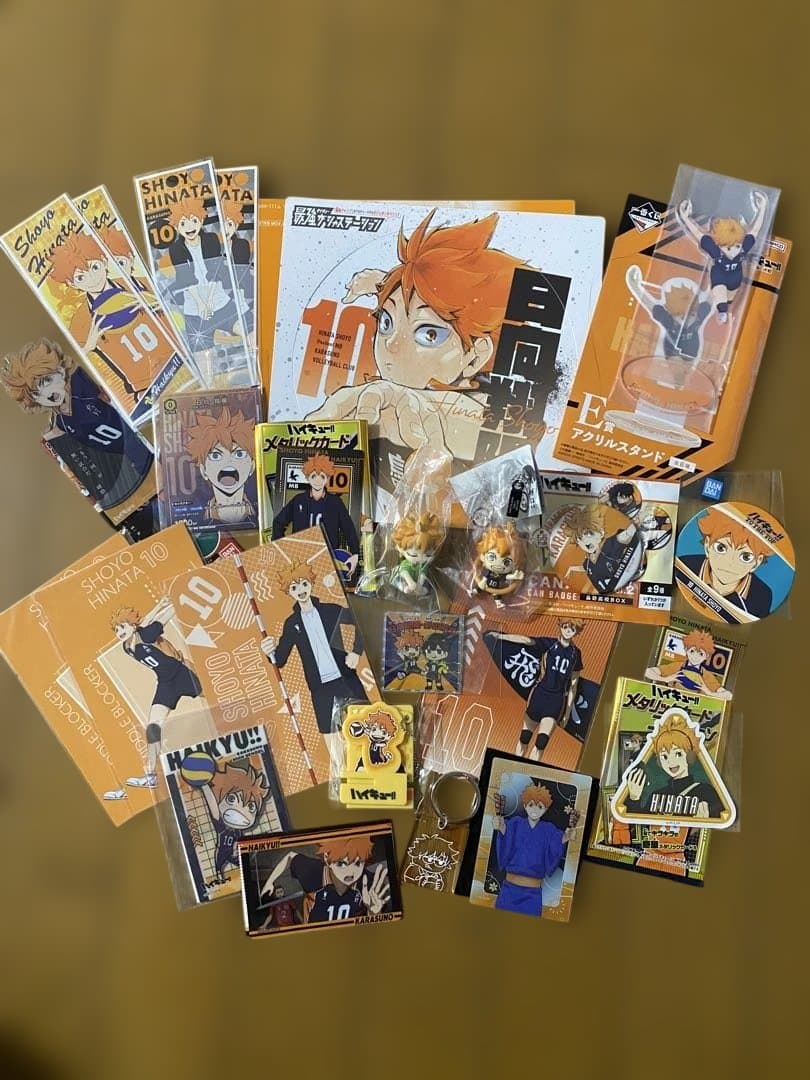 日向翔陽 10 ハイキュー!! グッズセットまとめ売り - メルカリ