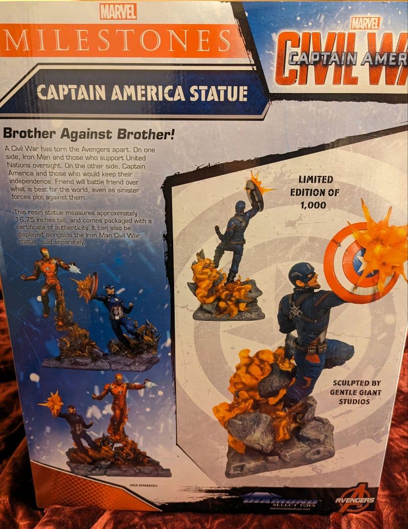 新品未使用・限定品】キャプテンアメリカ ダイヤモンドセレクト