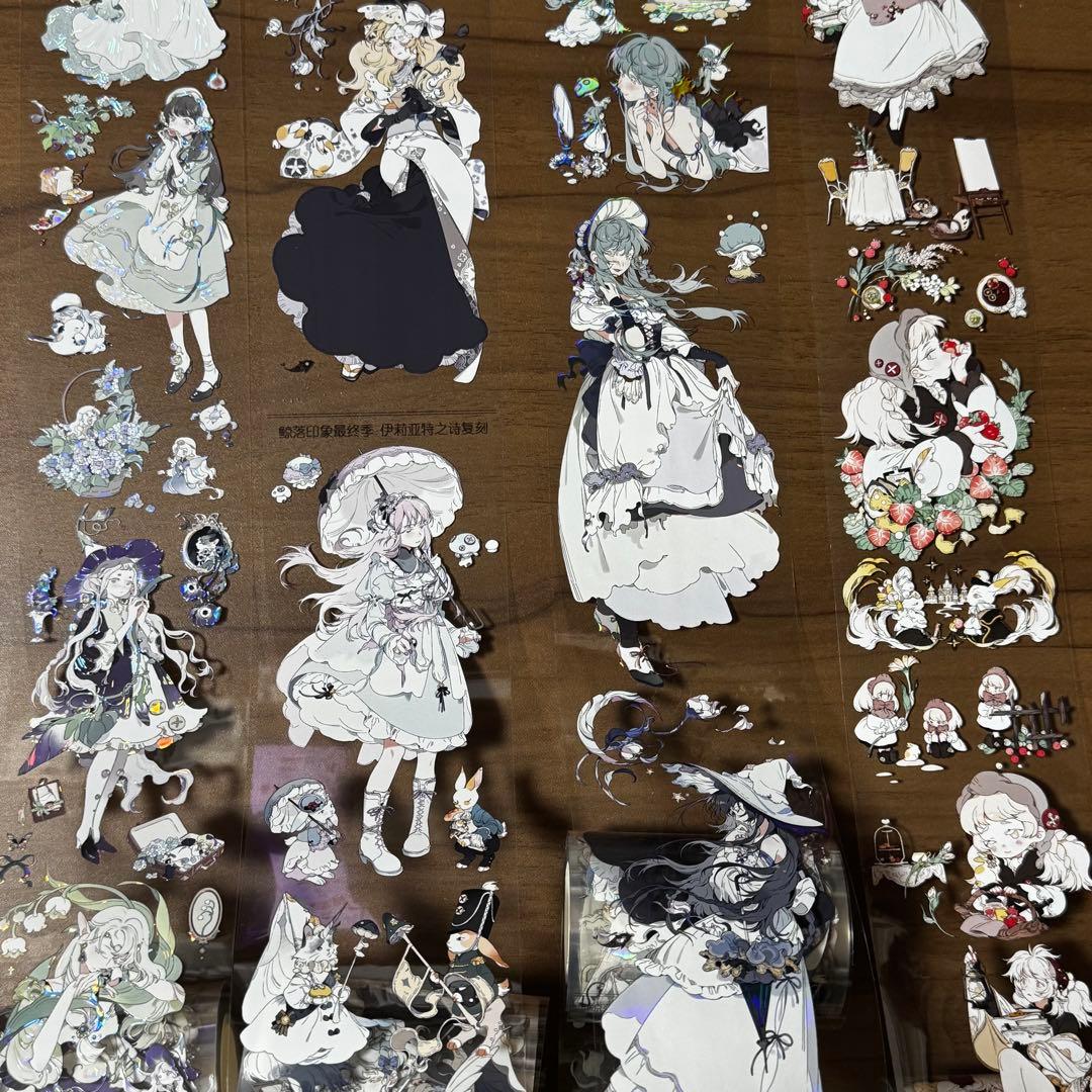 海外マステ　人物　まとめ売り