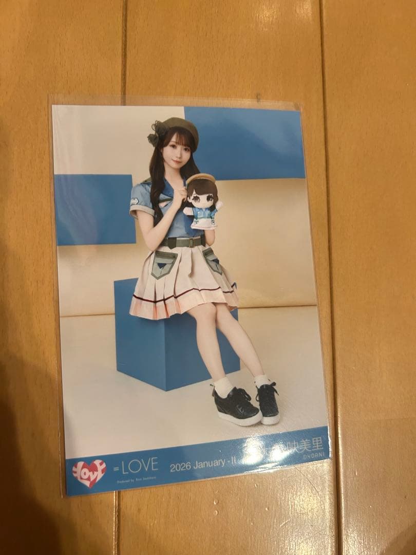 LOVE 大場花菜 ヒキ 生写真 イコラブモーリーファンタジーコラボ④