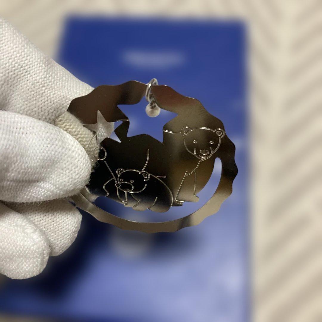 新品】MIKIMOTOミキモト クマボールペン.ブックマークしおり☆パール