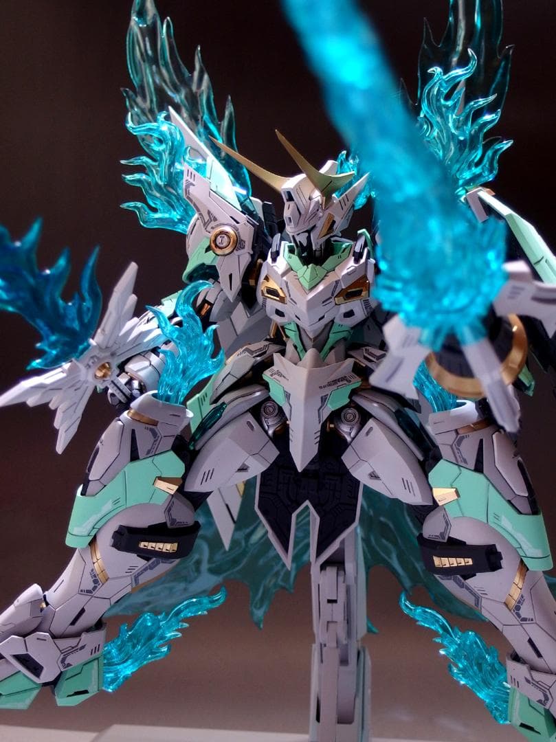 SNAA 1/100 炎皇 FIRELORD YR-04 塗装済完成品 海外製 SNAA MG 1/100