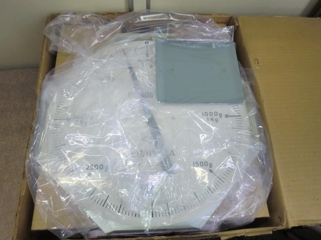 昭和レトロ】誠文社 教材用 大型自動はかり 授業用大秤 4㎏ ※現状品