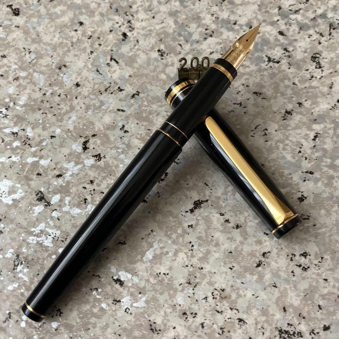 200 オーバーホール済み 万年筆 パイロット PILOT エラボー 14k - メルカリ