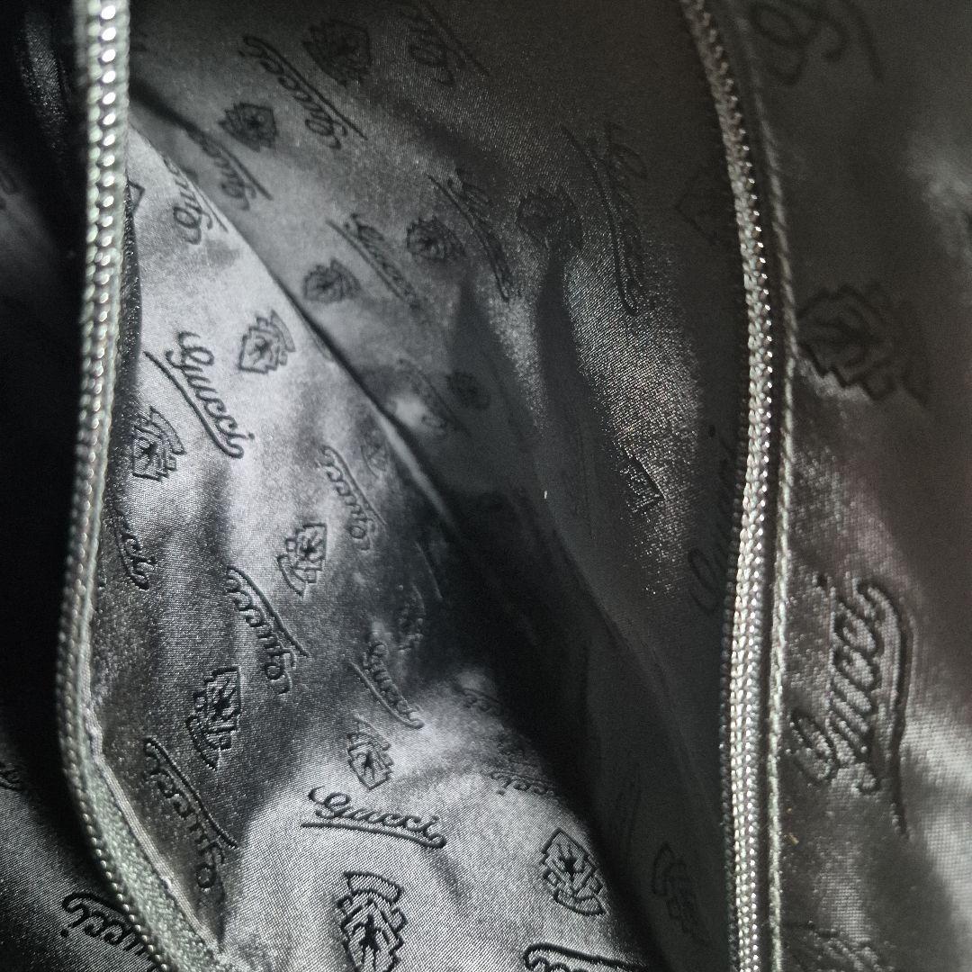 希少！　GUCCI　クレスト　レザー　ショルダーバッグ