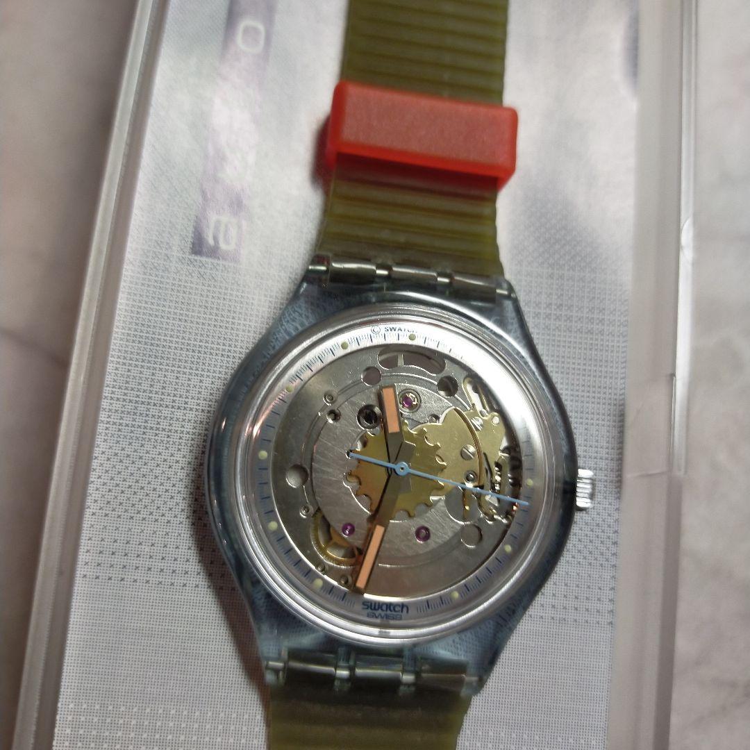 アンティーク Swatch 初代オートマブルーマチック　SAN100 1991