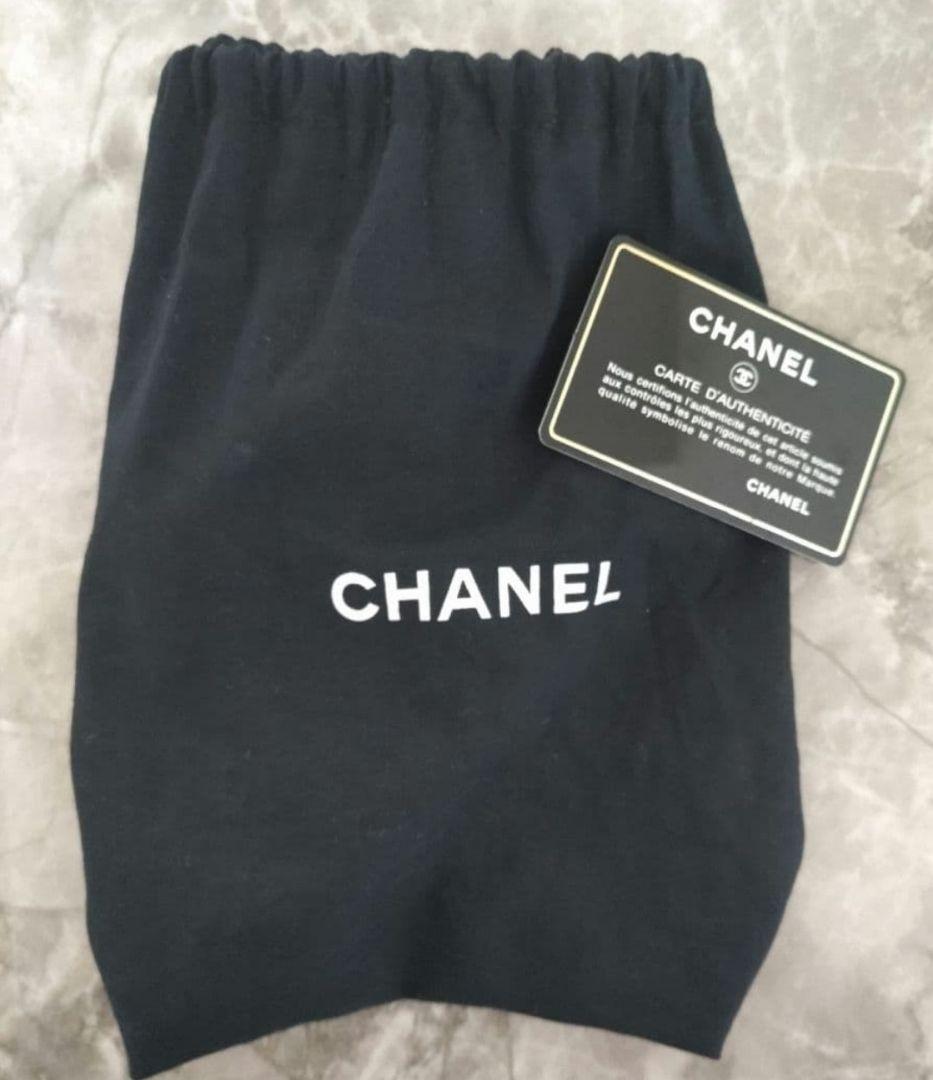 美品✨シャネル フリンジ タッセル ミニボストンバッグ/キャビアスキン