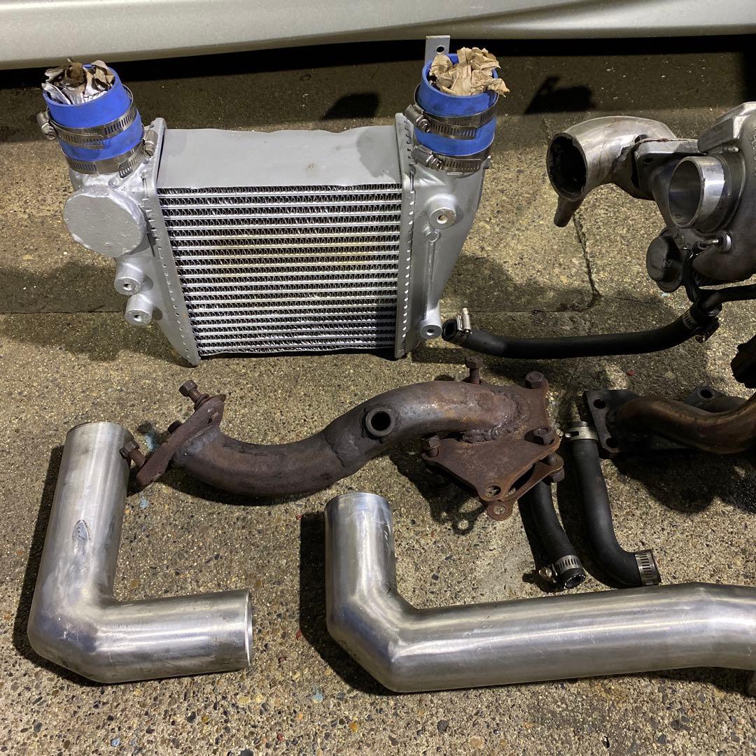 NA6 ロードスターボルトオンターボセットタービンインタークラー