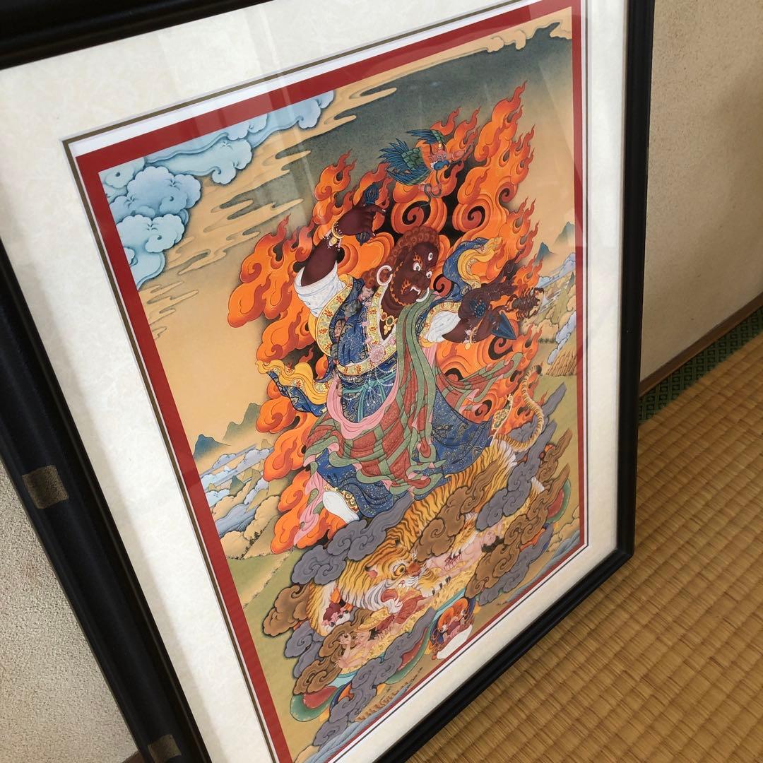 チベット　タンカ　ドルジェ・ドル