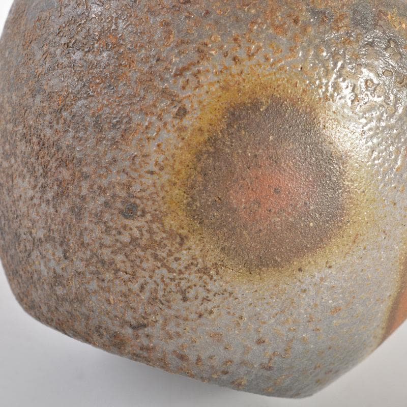 茶道具 備前焼 正告作 茶入 仕覆付 共箱 V R6742