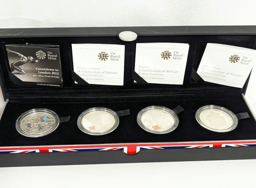 ま*ー様 2011年ロンドンオリンピック記念銀貨セット ま*ー様 2011年ロンドンオリンピック記念銀貨セット ま*ー様 2011年