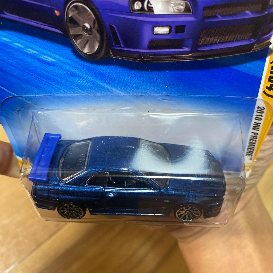 ホットウィール Nissan Skyline GT-R (R34)