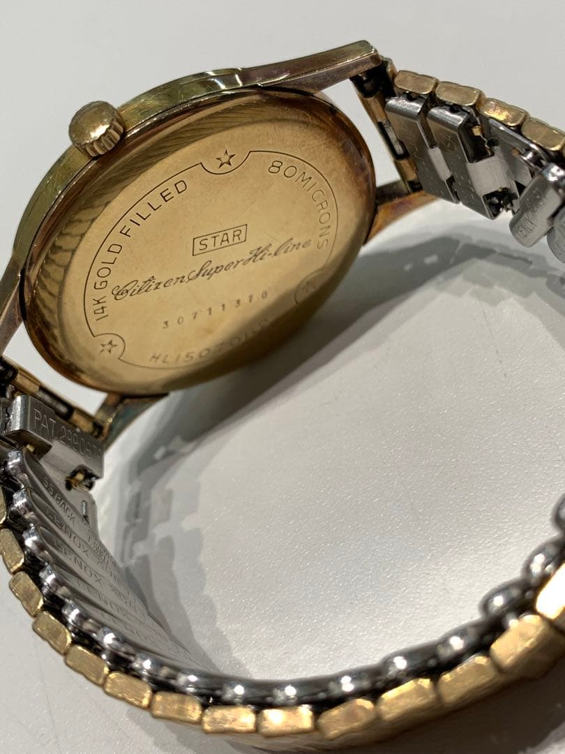 亮輔　栗崎ページ【シチズン/スーパーハイライン/14KGF/アンティーク