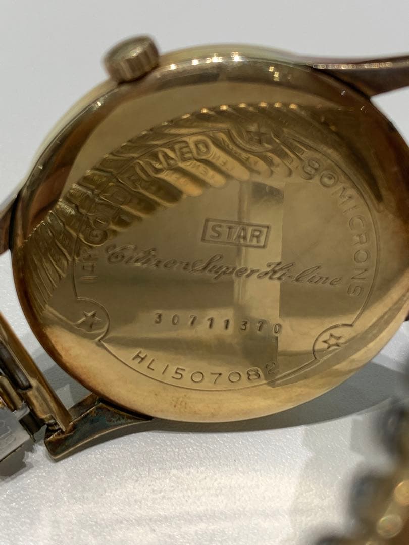 亮輔　栗崎ページ【シチズン/スーパーハイライン/14KGF/アンティーク