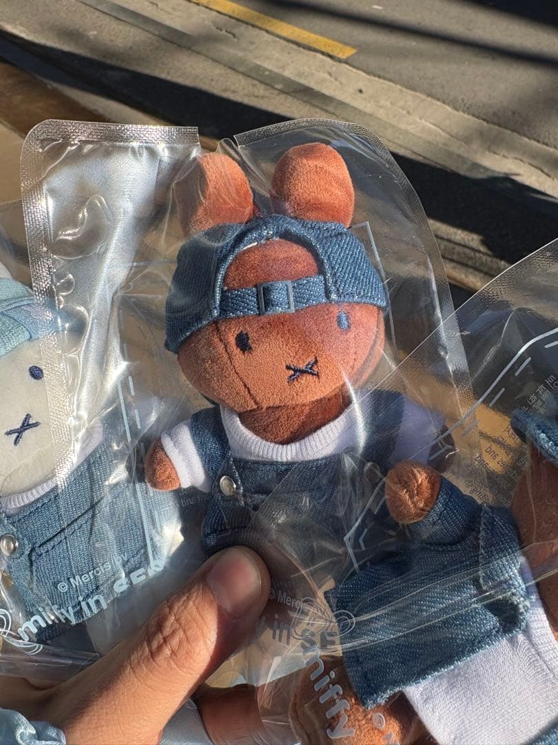 ミッフィー ソウル　デニム キーリング 3種セット 韓国限定商品　まこつこさん専