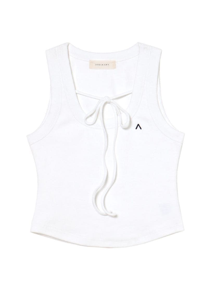 トップス andmary Bella ribbon tops