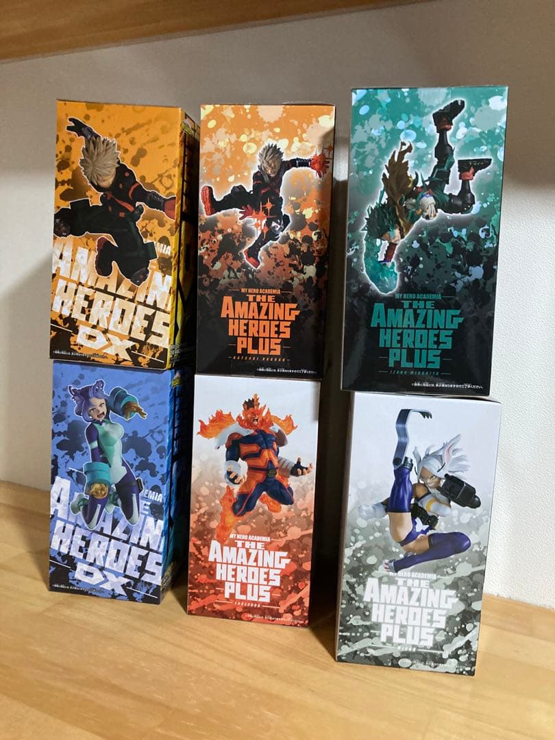 僕のヒーローアカデミア　アメイジングヒーロープラス　DXフィギュア 6点セット