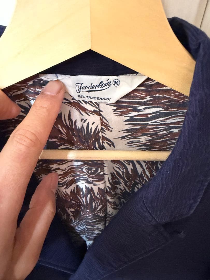 テンダーロイン　ウルフ　テーラードジャケット　ネイビー　Ｍ