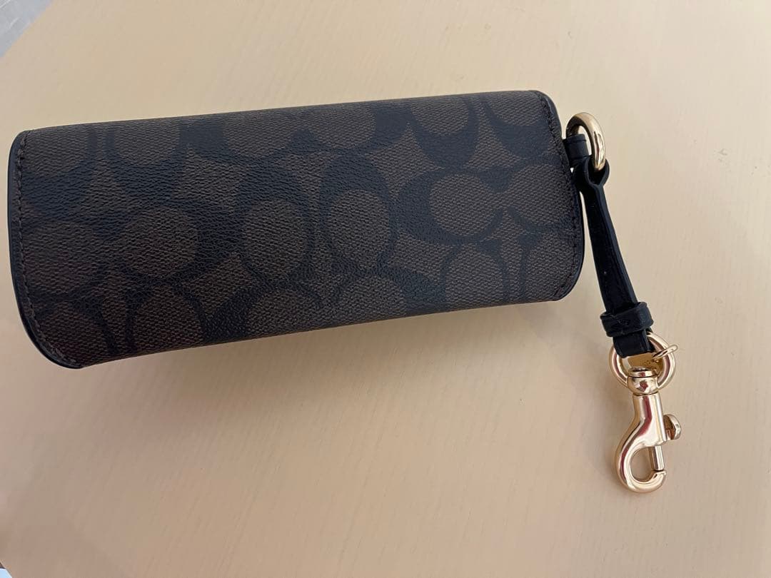 正規品✨Coach メガネケース ダークブラウン