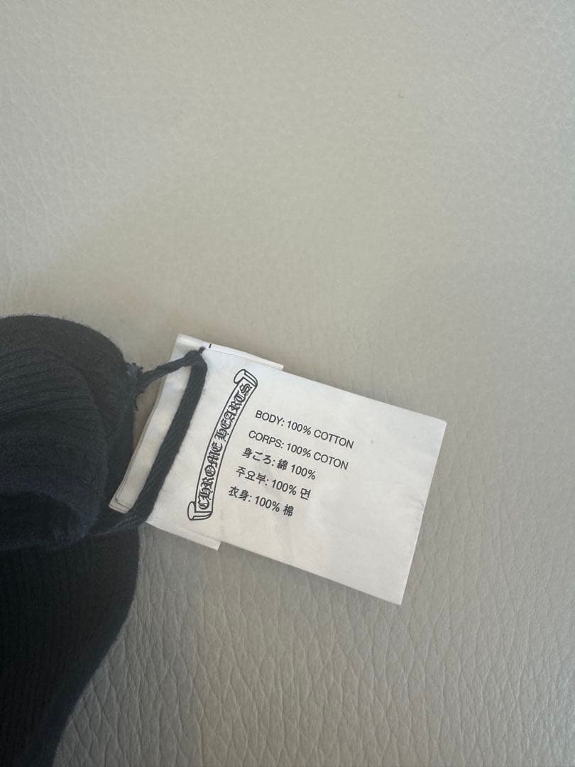 クロムハーツ黒 タンクトップ