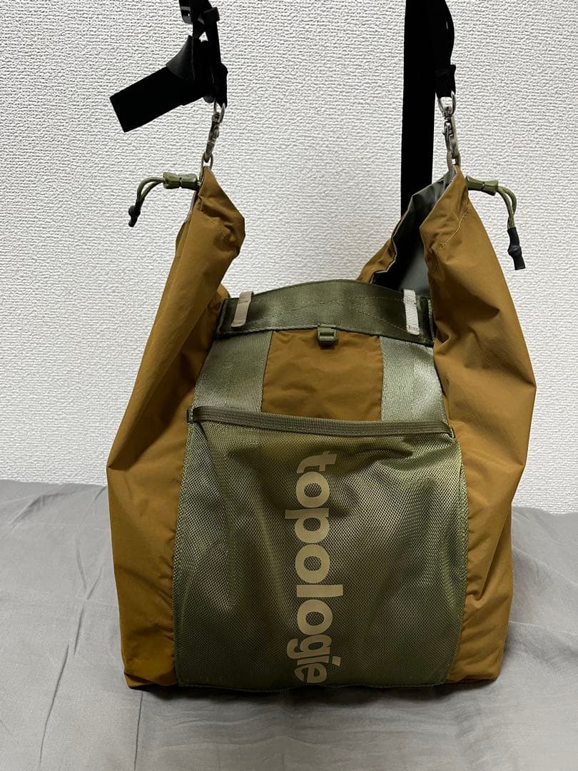 Summit Tote Medium オリーブグリーン/ブラウン